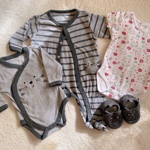 Cat Lovers Baby Bundle! All 0-3 Months items